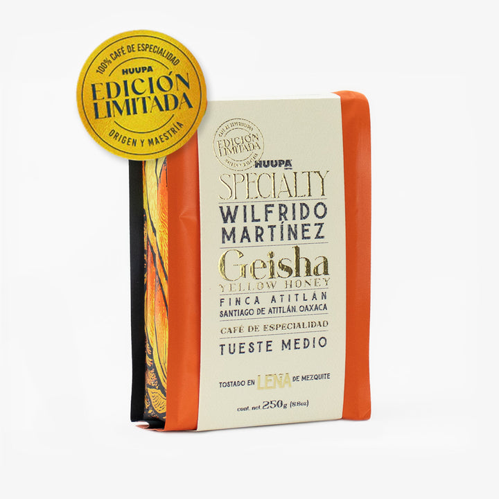 café specialty: geisha wilfrido martínez