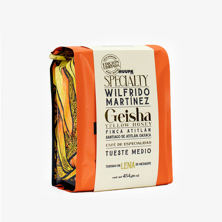 specialty: geisha wilfrido martínez