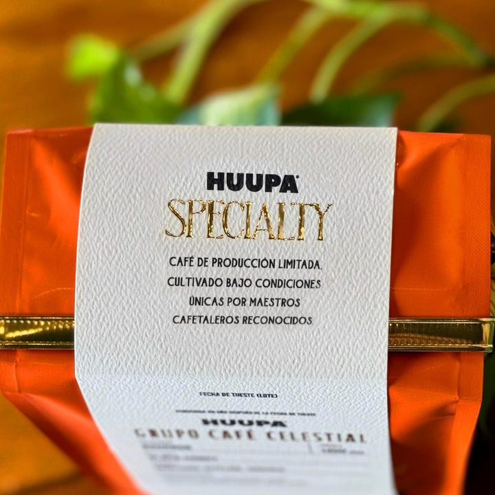 detalle etiqueta huupa specialty