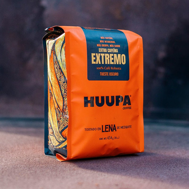 Café Extremo Huupa® Tostado en Leña de Mezquite 454g