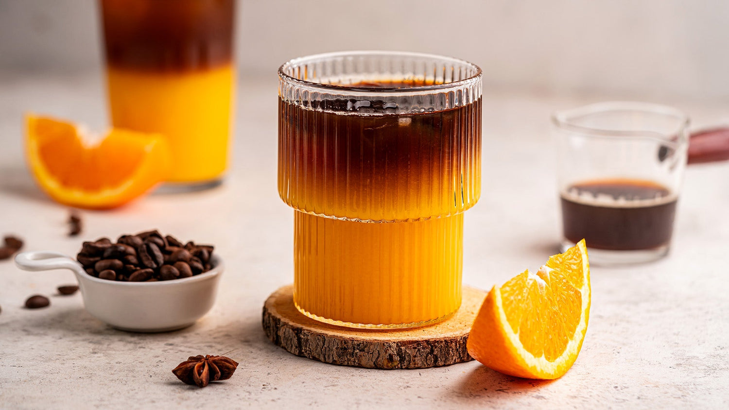 café con naranja
