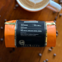 etiqueta specialty pink bourbon black honey