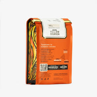 empaque naranja trasero café de especialidad yellow bourbon