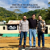 Enrique López Mike Platt Manuel Gastelum en finca chelín