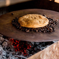 Coyota a la Leña Huupa, Tostada con Café