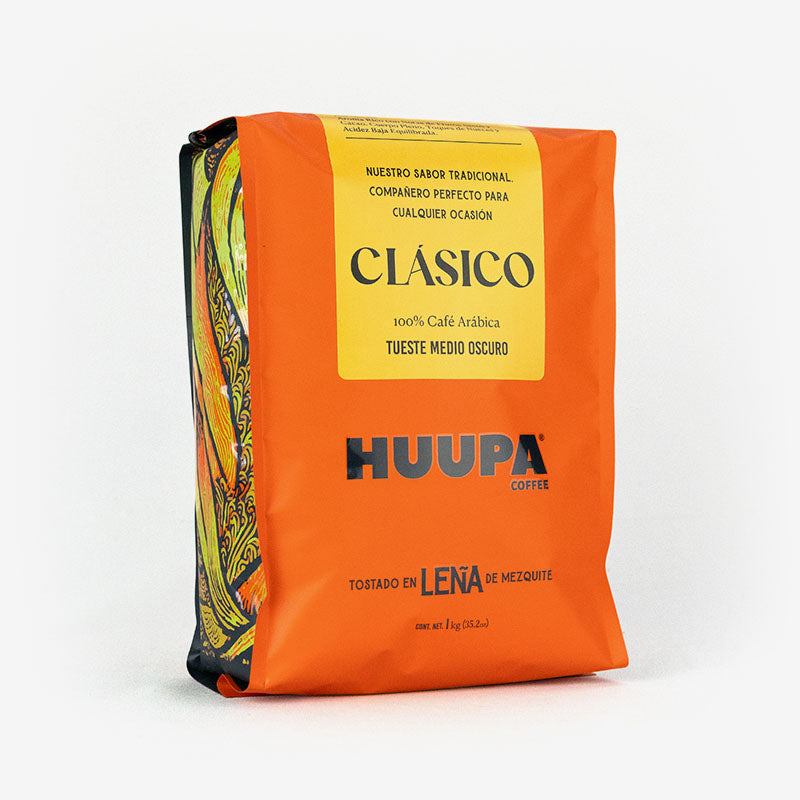 Café Clásico Huupa® Tostado en Leña de Mezquite 1K