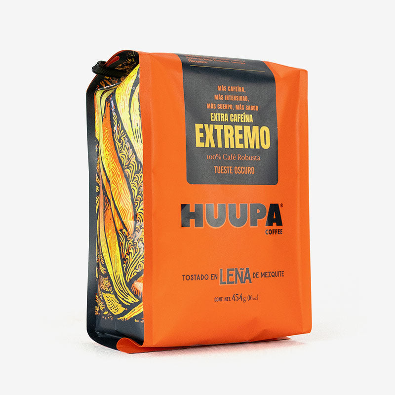 Café Extremo Huupa® Tostado en Leña de Mezquite 454g