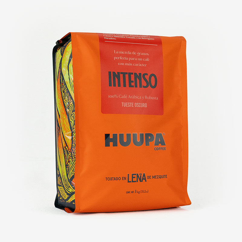 Café Intenso Huupa® Tostado en Leña de Mezquite 1K