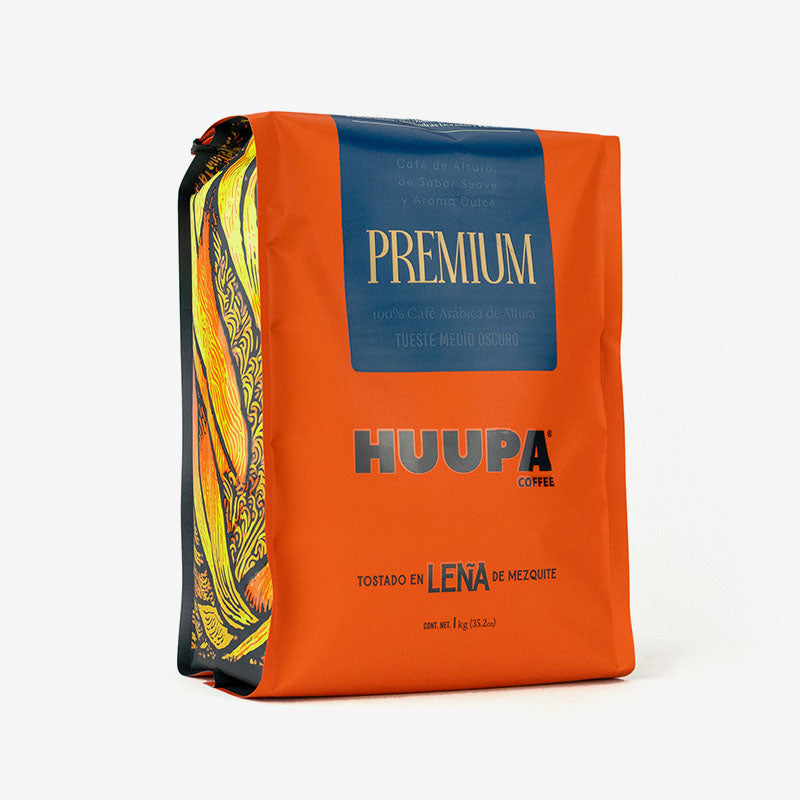 Café Premium Huupa® Tostado en Leña de Mezquite 1K