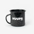 Taza tradicional de peltre Huupa® negra